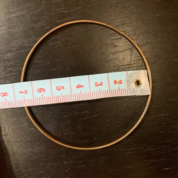 Vintage Gold, Copper, & Bronze Painted Metal Bracelets - 7 Piece Set - Picture 4 of 16